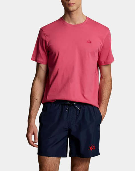 LA MARTINA БЛУЗА T-SHIRT KMMAN S/S TSHIRT JERSEY