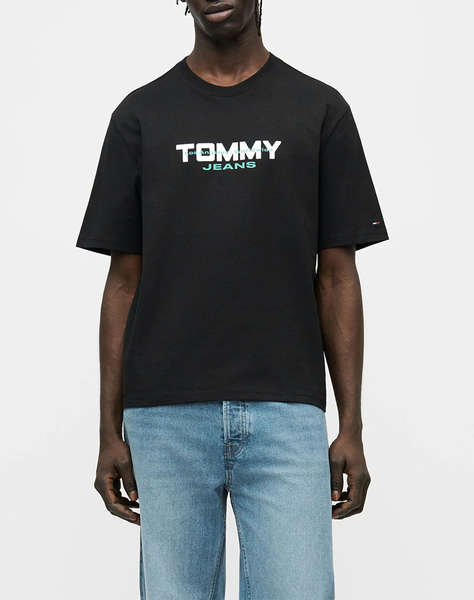 TOMMY JEANS TJM 90S TJ BLOCK SS TEE
