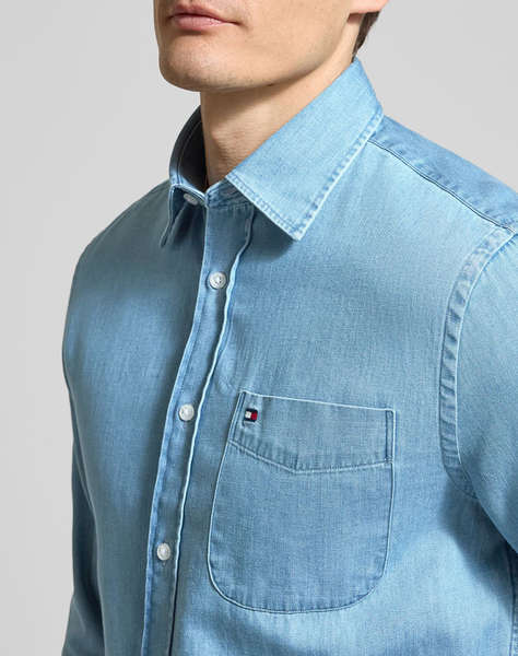 TOMMY HILFIGER LIGHTWEIGHT DENIM RF SHIRT