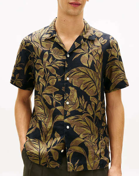 TOMMY HILFIGER LINEN FLORAL AOP SS RF 1/2