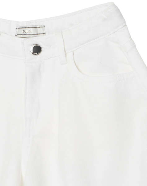 GUESS TENCEL RIGID BULL DENIM SHORTS SHORTS ДЕТСКИ GIRL