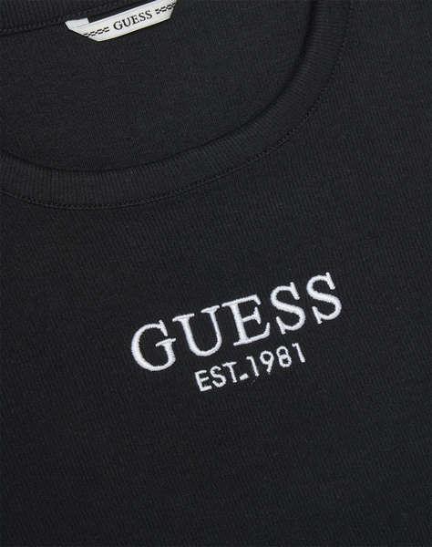 GUESS RIB MIDI SL T-SHIRT ДЕТСКА БЛУЗА GIRL