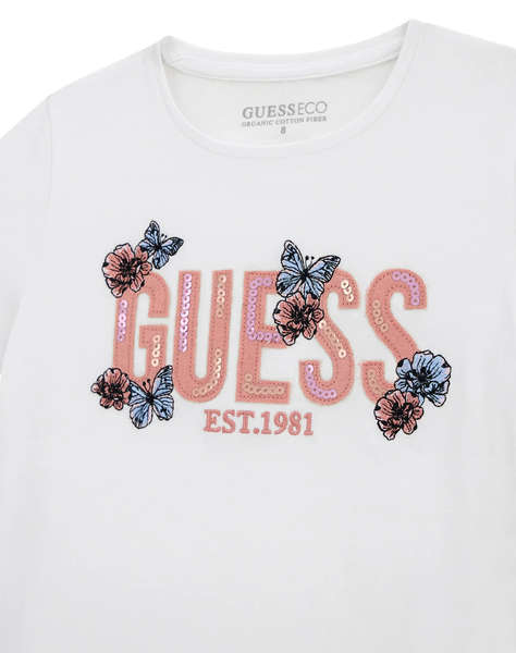 GUESS MIDI SS T-SHIRT ДЕТСКА БЛУЗА GIRL