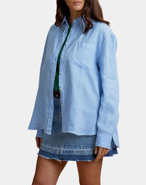 LA MARTINA РИЗА ΜΜ WOMAN SHIRT L/S LINEN