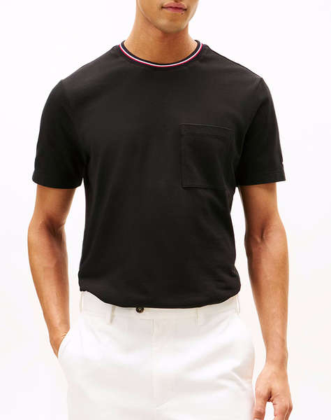 TOMMY HILFIGER RWB POCKET PIQUE TEE