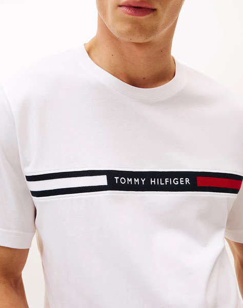 TOMMY HILFIGER HILFIGER CHEST INSERT TEE