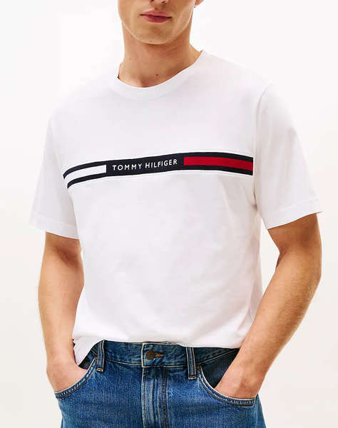 TOMMY HILFIGER HILFIGER CHEST INSERT TEE
