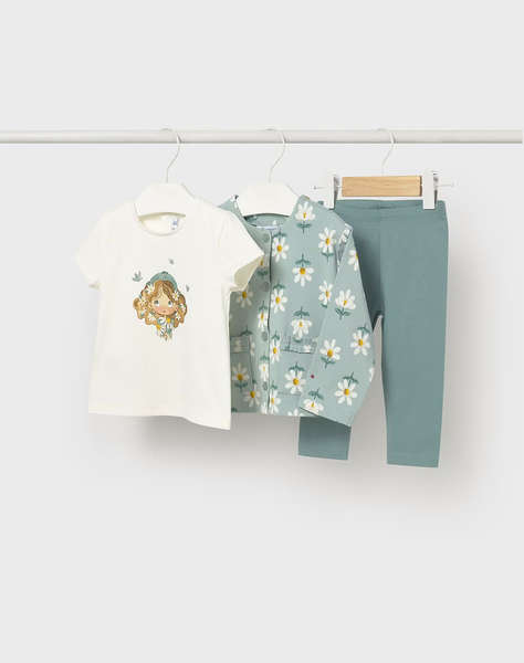 MAYORAL 3 PIECE TIGHTS SET