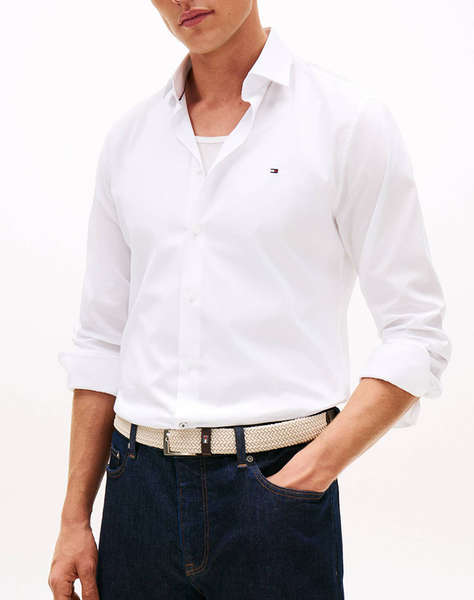 TOMMY HILFIGER CL FLEX POPLIN SF SHIRT