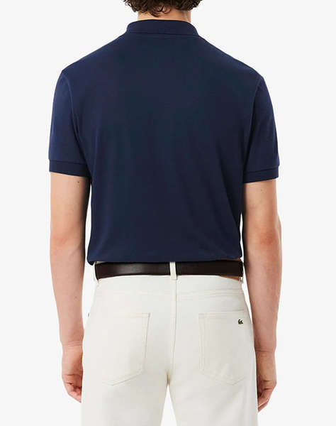 LACOSTE БЛУЗА KMSHORT SLEEVED RIBBED COLLAR SHIRT
