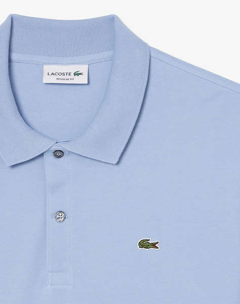 LACOSTE БЛУЗА KMSHORT SLEEVED RIBBED COLLAR SHIRT