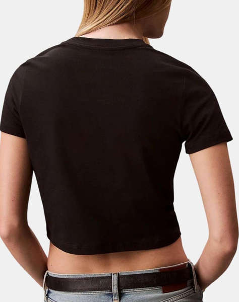 CALVIN KLEIN JEANS A - SS LOGO CROPPED TEE