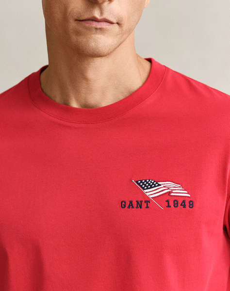 GANT БЛУЗА KMGRAPHIC SS TSHIRT