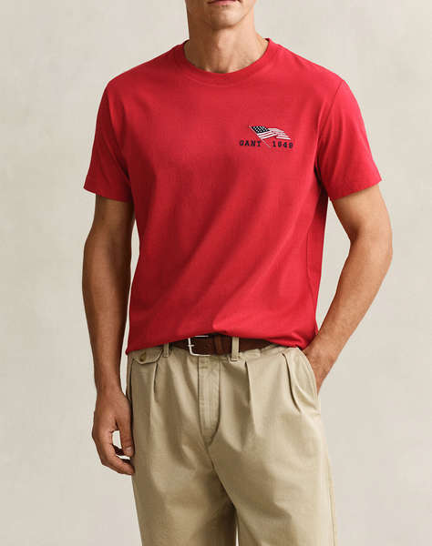 GANT БЛУЗА KMGRAPHIC SS TSHIRT