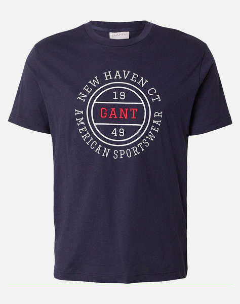 GANT БЛУЗА KMGRAPHIC SS TSHIRT