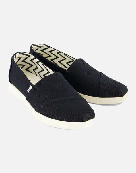 TOMS BLK HRTG CANVAS WM ALPLUS ESP