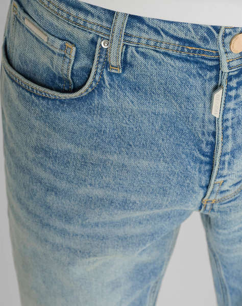 ANTONY MORATO PRE MMDT00299FA750624 JEANS JIMI SLIM CROPPED FIT IN RIGID DEEP SKY DENIM МЪЖКИ ПАНТАЛОНИ