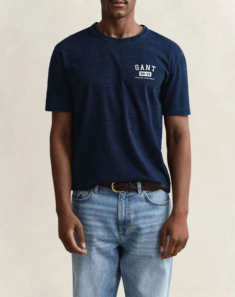 GANT BLOUSE KM INDIGO SS TSHIRT