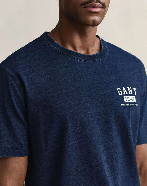 GANT BLOUSE KM INDIGO SS TSHIRT