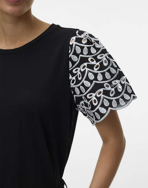 VERO MODA VMJASY S/S O-NECK TOP JRS BTQ