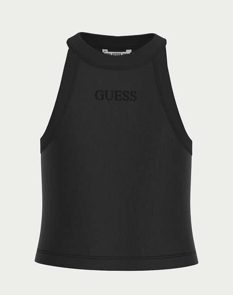 GUESS GMT DYE RIB CROP SL TOP Детска блуза GIRL