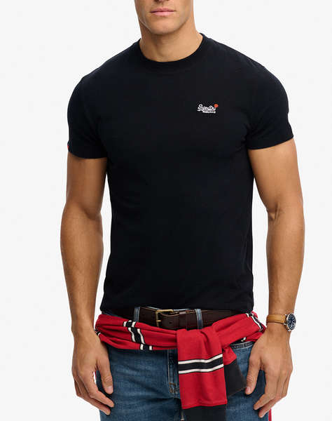 SUPERDRY D1 ESSENTIAL CONTRAST EMB TEE МЪЖКА БЛУЗА