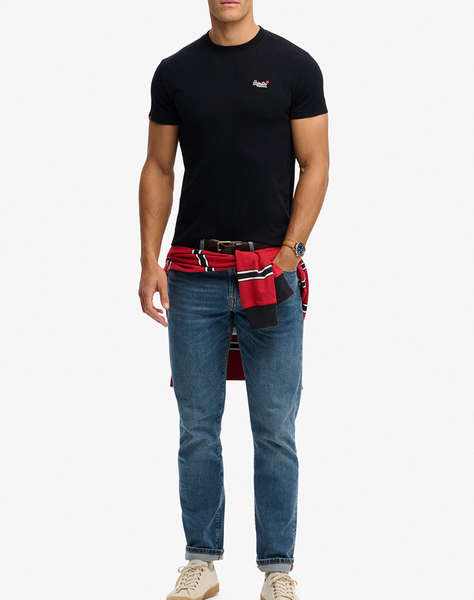 SUPERDRY D1 ESSENTIAL CONTRAST EMB TEE МЪЖКА БЛУЗА