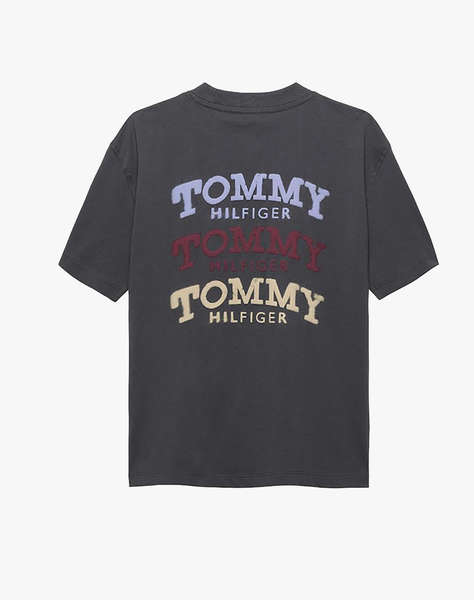TOMMY HILFIGER WASHED FADED GRAPHIC T-SHIRT SS