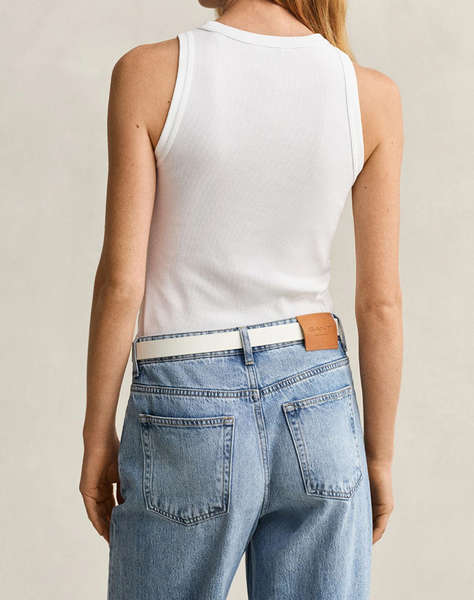 GANT BLOUSE ΧΜ HIGH NECK RIB TANK TOP