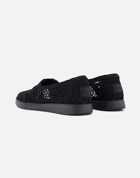 TOMS BLK MOROCCAN CRCHT WM ALPLUS ESP