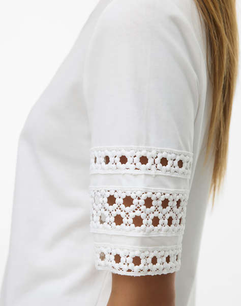 VERO MODA VMIVACY 2/4 O-NECK TOP JRS BTQ