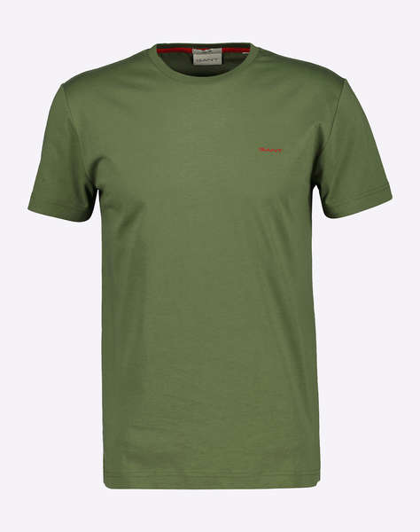 GANT BLOUSE KM CONTRAST LOGO SS TSHIRT