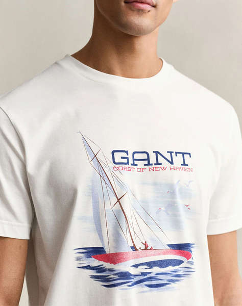 GANT БЛУЗА ΚΜ GRAPHIC SS TSHIRT
