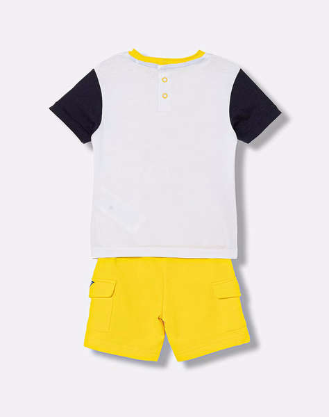 GUESS SET SS T-SHIRT + CARGO SHORTS ДЕТСКИ КОМПЛЕКТ BOY