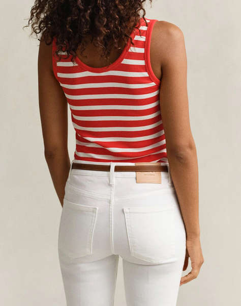 GANT БЛУЗА ΧΜ STRIPED RIBBED TANK TOP
