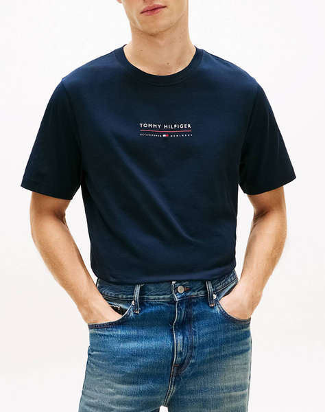 TOMMY HILFIGER BRAND LOVE LOCKUP TEE