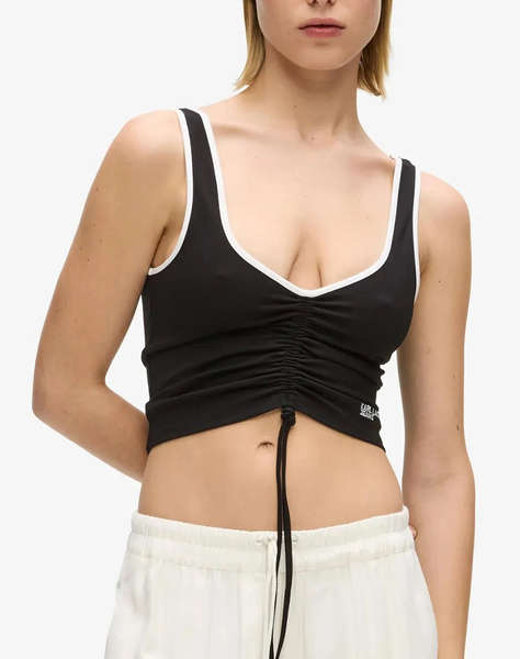 KARL LAGERFELD JEANS KLJ RUCHED BRALETTE