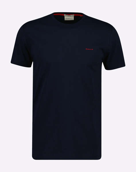GANT BLOUSE KM CONTRAST LOGO SS TSHIRT