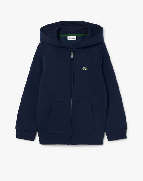 LACOSTE SWEATSHIRT ΜΜ CORE FLEECE FULL ZIP HOODIE