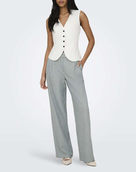 ONLY ONLLINDA HW STR MEL PANTS TLR NOOS