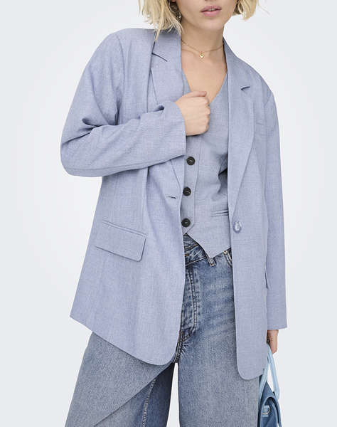 ONLY ONLLINDA LS BOYFR MEL BLAZER TLR NOOS