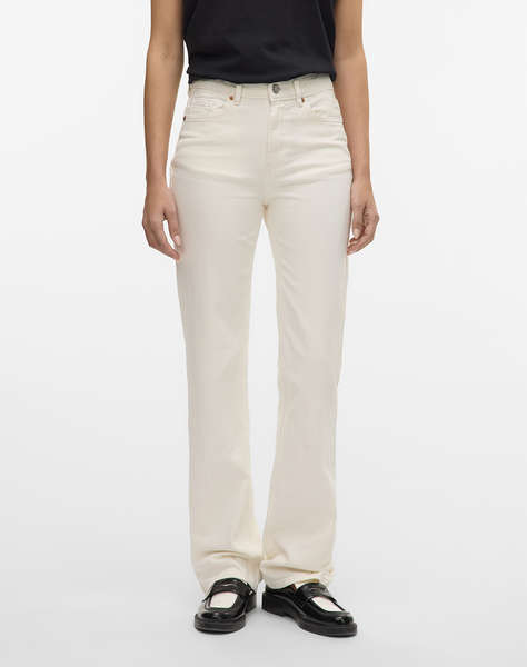VERO MODA VMTESSA HR STRAIGHT JEANS COLOR GA NOOS