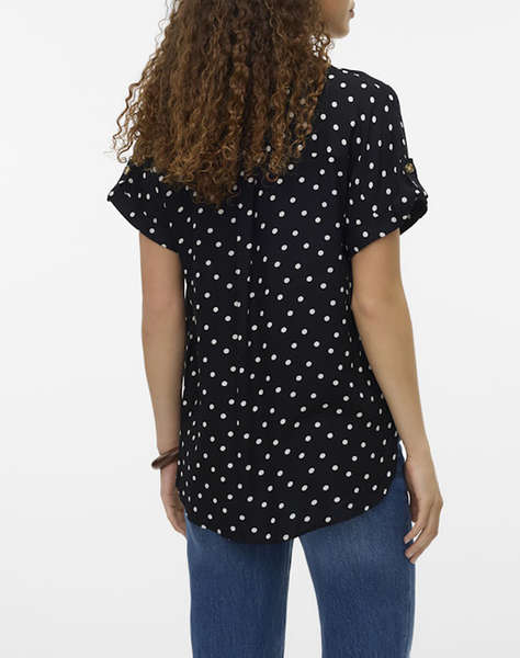 VERO MODA VMBUMPY SS SHIRT AOP WVN NOOS