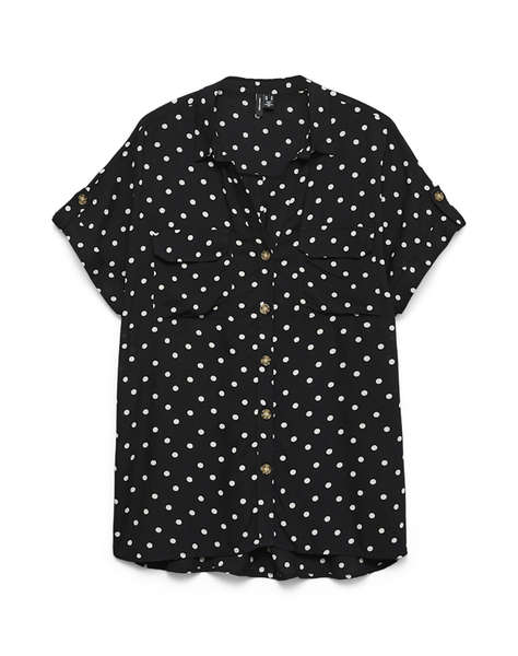 VERO MODA VMBUMPY SS SHIRT AOP WVN NOOS