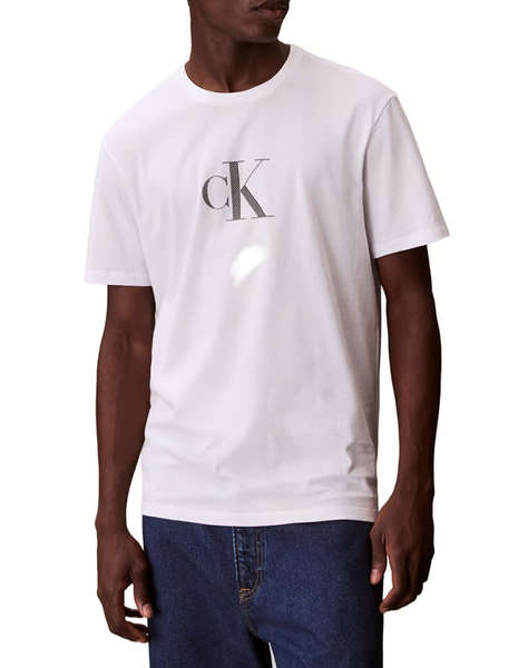 CALVIN KLEIN SS 30S DISTRESS MONOGRAM GRAPHIC