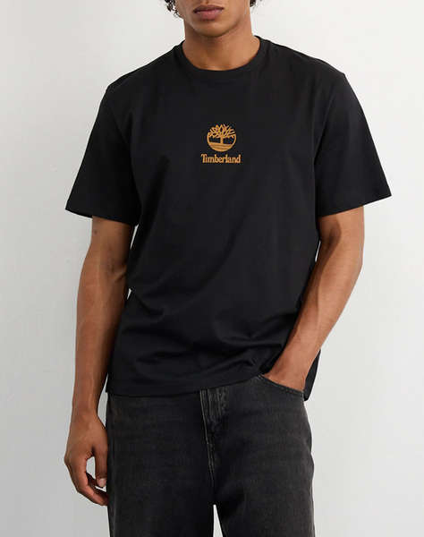 TIMBERLAND Print Stack Logo Short Sleeve Tee