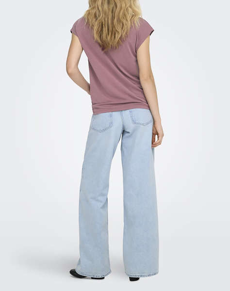 ONLY ONLFREE S/S MOD.V-NECK TOP JRS NOOS