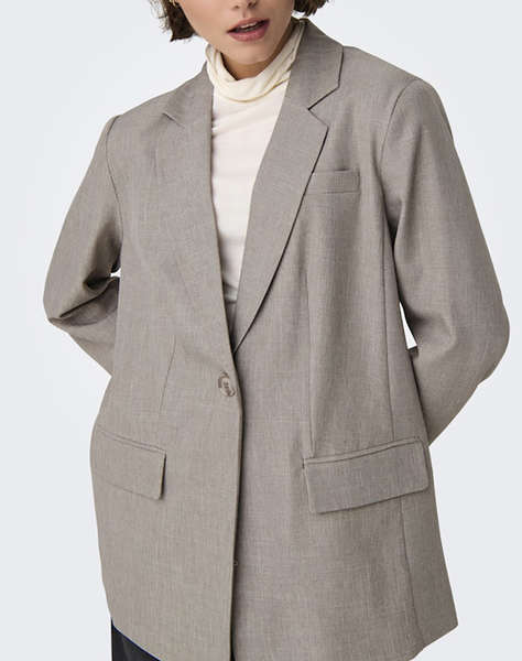 ONLY ONLLINDA LS BOYFR MEL BLAZER TLR NOOS