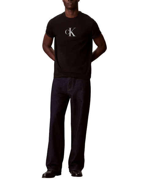 CALVIN KLEIN SS 30S DISTRESS MONOGRAM GRAPHIC