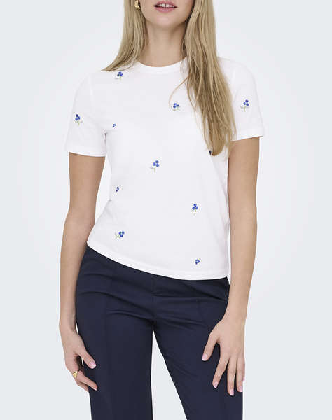 ONLY ONLKETTY S/S O-NECK TOP JRS NOOS